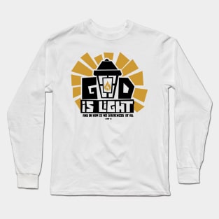 Bible art. God is light. Long Sleeve T-Shirt